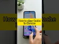 2025 How to clear Cache in Chrome (Android Phone) #tech