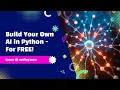 How to Make an AI in Python Using Hugging Face and Firebase FREE Tutorial
