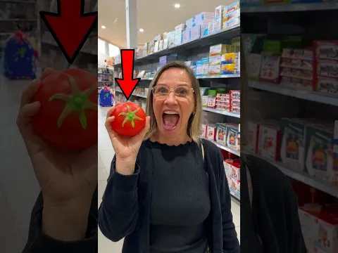 I hid SQUISHY without shopping😱 Eu Escondi SQUISHY no Shopping😱 #shorts
