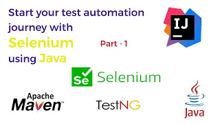 Selenium Full Course using Java WebDriverManager Maven Web Automation Part 1