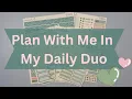PLAN WITH ME Erin Condren Daily Duo Planner Kate Stickers Weekly Planner Setup