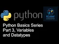 Python Variables Data Types Numeric Boolean Explained in Hindi Python basics part 3