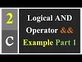 Logical AND Operator Example Part 1