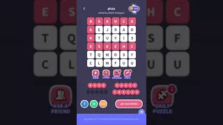 WordWhizzle Search Level 76 Pizza
