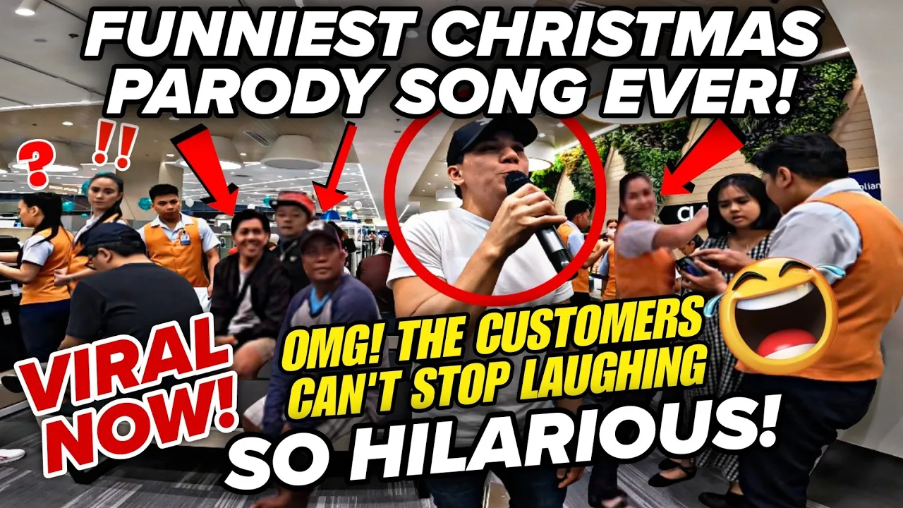 Christmas Parody Song | Relate mga customers sa lyrics ni kuya kaya nagtawanan silang lahat TRENDING