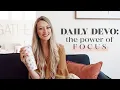 Daily Devotional For Women Fighting To Stay Focused Hebrews 11 33