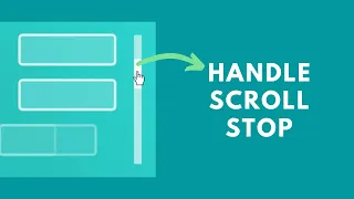 Ep 4 Handle Scroll Stop 9 useful code snippets for everyday JavaScript development