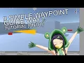 Simple Waypoint Guide Way Tutorial UNITY