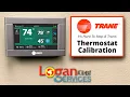 Trane Thermostat Calibration