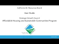AHSC Round Five User Guide for Benefits Calculator Tool