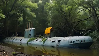 SUBMARINO ABANDONADO DA 2ª GUERRA ENCONTRADO NA SELVA! CIENTISTAS FICAM EM CHOQUE AO VER O INTERIOR!