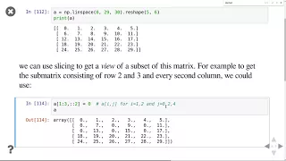 Numpy Part 2
