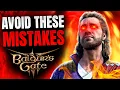 Baldur s Gate 3 - 9 Mistakes that Will RUIN Your Playthrough