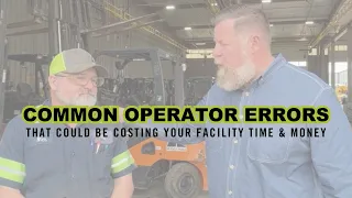 Common Forklift Operator Errors