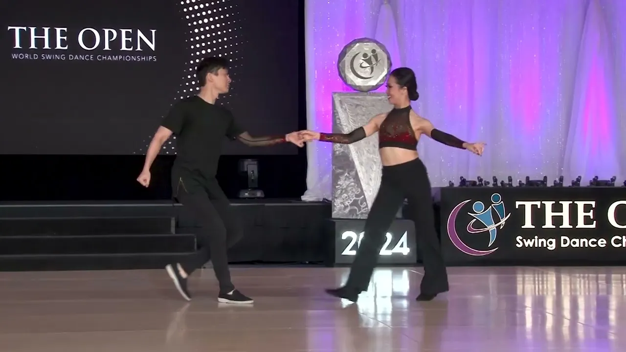 Wee Tze Yi and Amanda Chung - Pro-Am Open Follower Finalist - The Open 2024