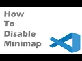 How To Disable Minimap In Visual Studio Code